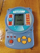 1995 Milton Bradley Handheld Electronic Battleship Game Tested Working