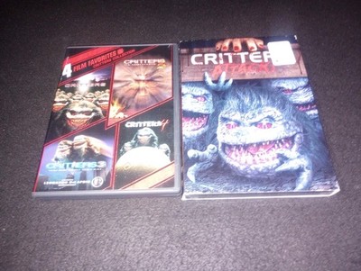 Critters 1 2 3 4 5 Attack DVD Lot  Horror Sci-Fi Movie Collection OOP Rare