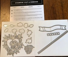 Stampin Up Floral Heart Dies 16 