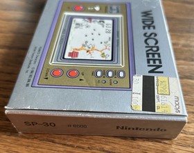 Game & Watch Snoopy Tennis - Complete in Box BAD SCREEN BLEEDING