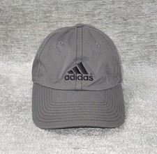Adidas Gray Strap Back Dad Hat Adjustable Cap