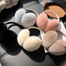 Women Men Winter Super Soft Ear Muffs Warmer Ladies Earflaps Cosy Cold Fluffy UK