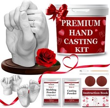 Hand Casting Kit   Unique Gift for Couples Family Babies  Adults