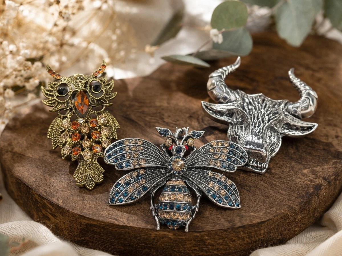 Animal Fashion Brooches for sale | eBay