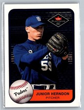 2001 Fleer Platinum #381 Junior Herndon