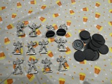 CLASSIC Blood Bowl Naggaroth Nightmares Metal - OOP Dark Elf Bloodbowl Team