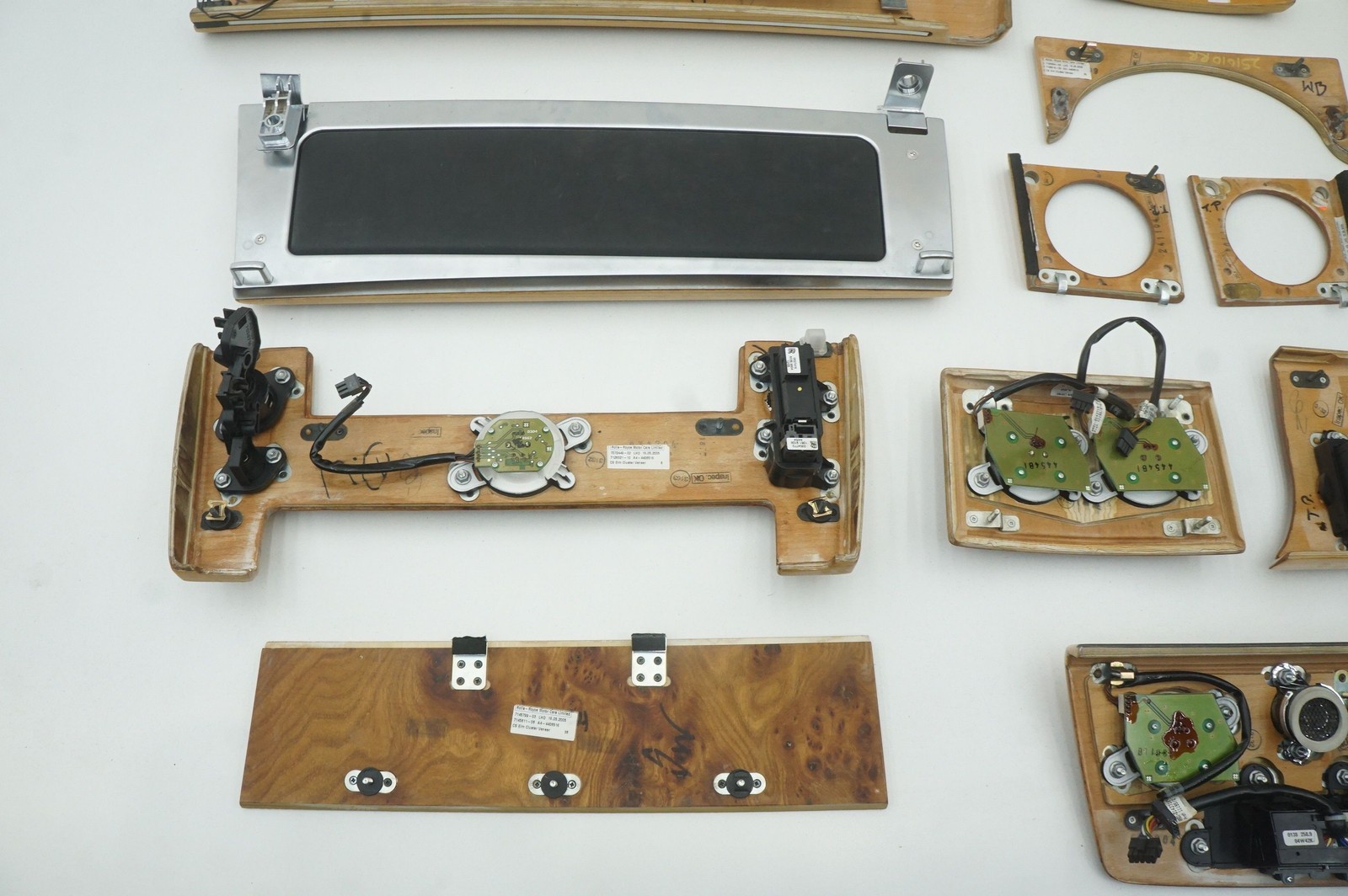 Set Interior Front Rear Wood Trim OEM 64110143718 Rolls Royce Phantom Vii 2006