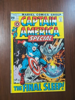 Captain America Annual #2 (Marvel Comics January 1972) Mid To High Grade