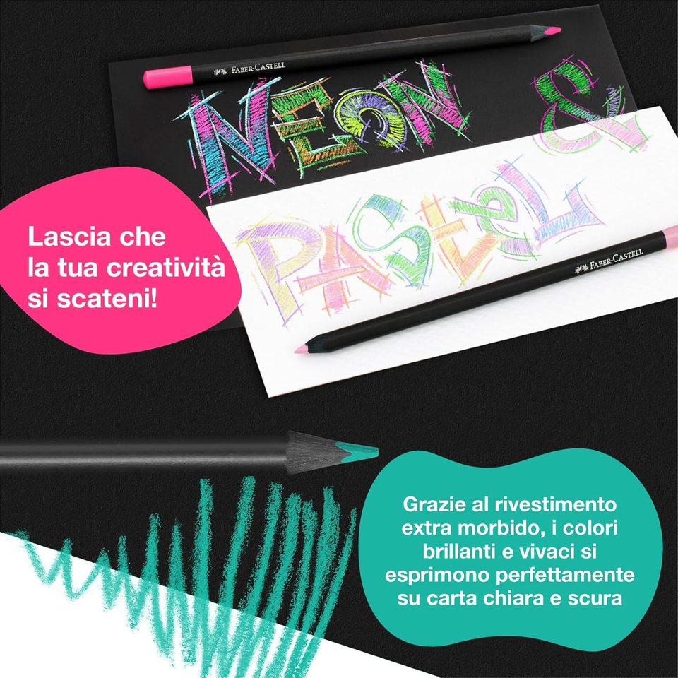 Lyuvie 60 Matite Colorate,Set Matite Colorate Professionali con