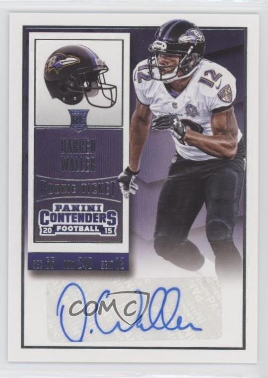 2015 Panini Contenders Ticket Darren Waller (Base) #146 Rookie Auto RC 1c6s