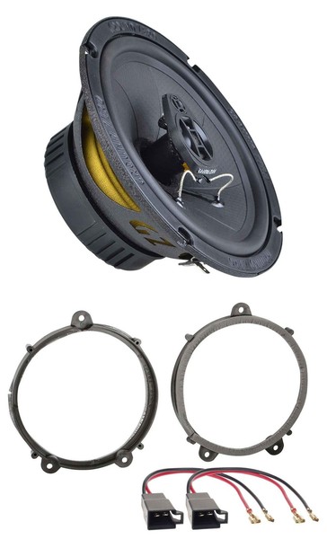 Ground Zero 2-Wege 120Watt 16,5Cm Lautsprecher FüR Renault Twingo Ab 07 FronttüR-image