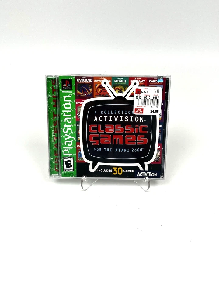 A Collection of Activision Classic Games - Sony PlayStation 1 - Atari 2600 - NEW - Image 2 of 4