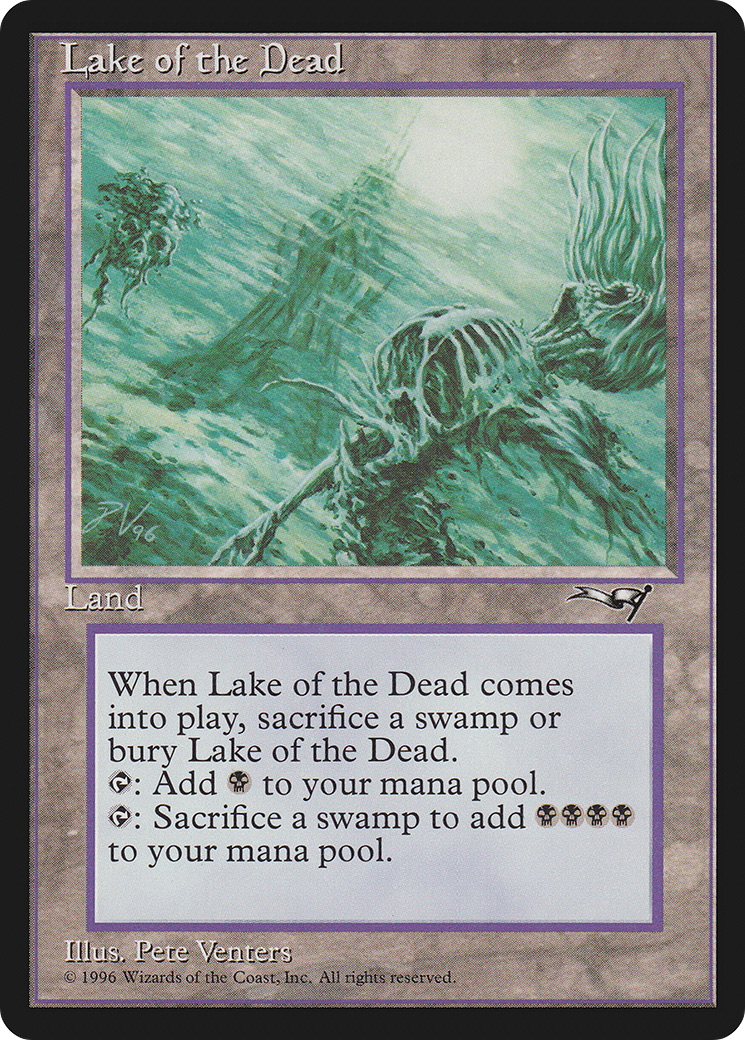 レイクオブザデット(アライアンス) Lake Of The Dead X (1) Alliances Excellent/Near Mint - R140