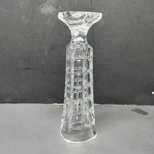 7" Tall Crystal d' Arques Bud Vase Genuine Lead Crystal More Than 24% France - Picture 5 of 6