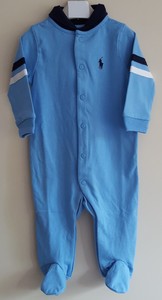 ralph lauren baby sleepsuits