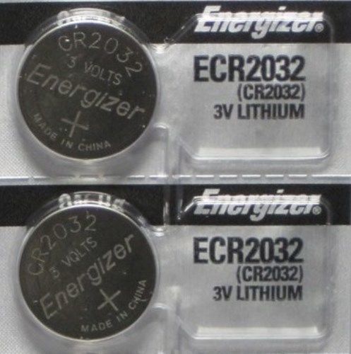 Lot Of 2 Pc Energizer Cr2032 Watch Batteries 3v Lithium Cr 2032 Dl2032 Br2032 For Sale Online