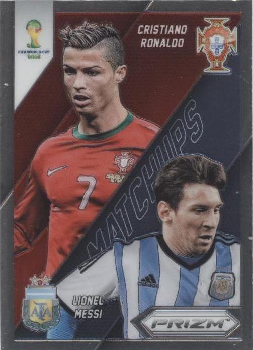 Lionel Messi 2014 Prizm WC プリズム版 Lionel Messi/Cristiano Ronaldo, WC 2014 PRIZM MATCHUPS