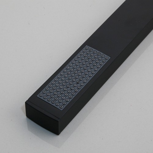 Bathroom Black 16” Rain Shower Mixer Wall Mount 3Way Faucet Brass Hand Spray Tap - Bild 4 von 12