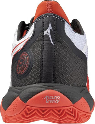 MIZUNO Tennis Shoes WAVE ENFORCE TOUR OC White Gray Red 61GB2302
