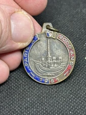 Paris 1951 Medal French Item Curios Mid century Modern Item Souvenir 9j