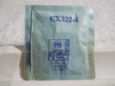 GS CX322-4 Watch Crystal Fit Gruen 275/671 - 12.8 x 10.3 mm Replacement / Repair