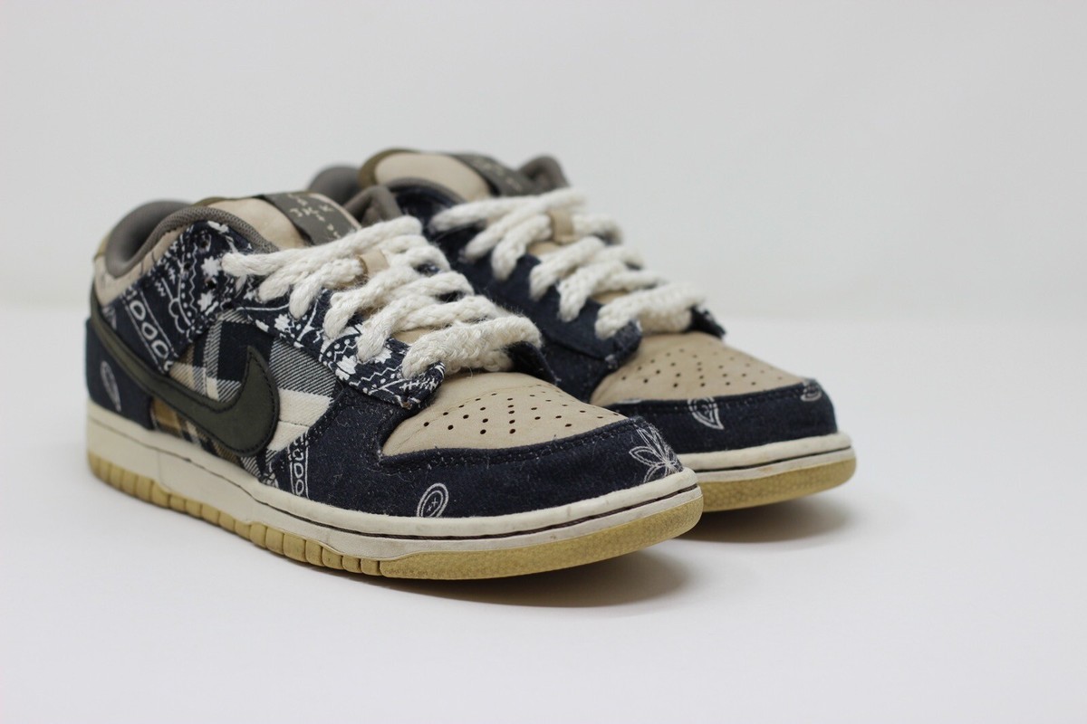 Size 4.5 - Nike Dunk Low Premium QS SB x Travis Scott Cactus Jack