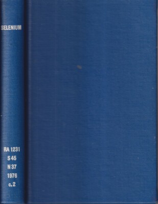 Selenium (Atmospheric and Water Pollutants) By National Research Council