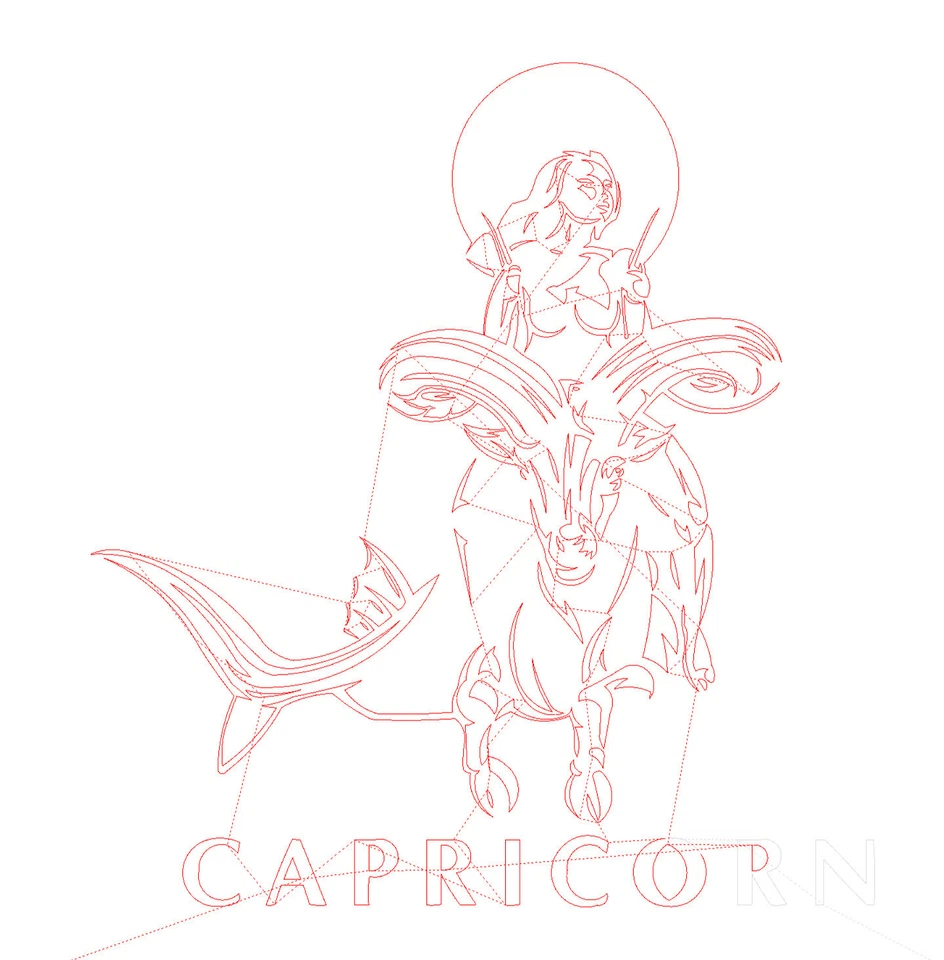 12 DXF File CNC g-code Industrial Laser Cut PANEL plasma ZODIAC 2 BEST NR.0031 - Image 4 of 4