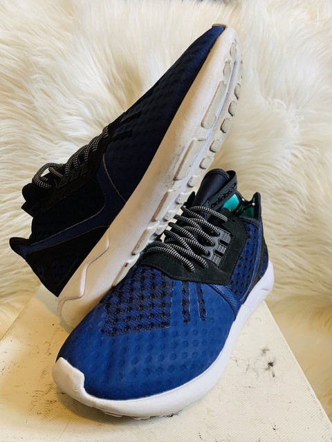 tubular runner blue