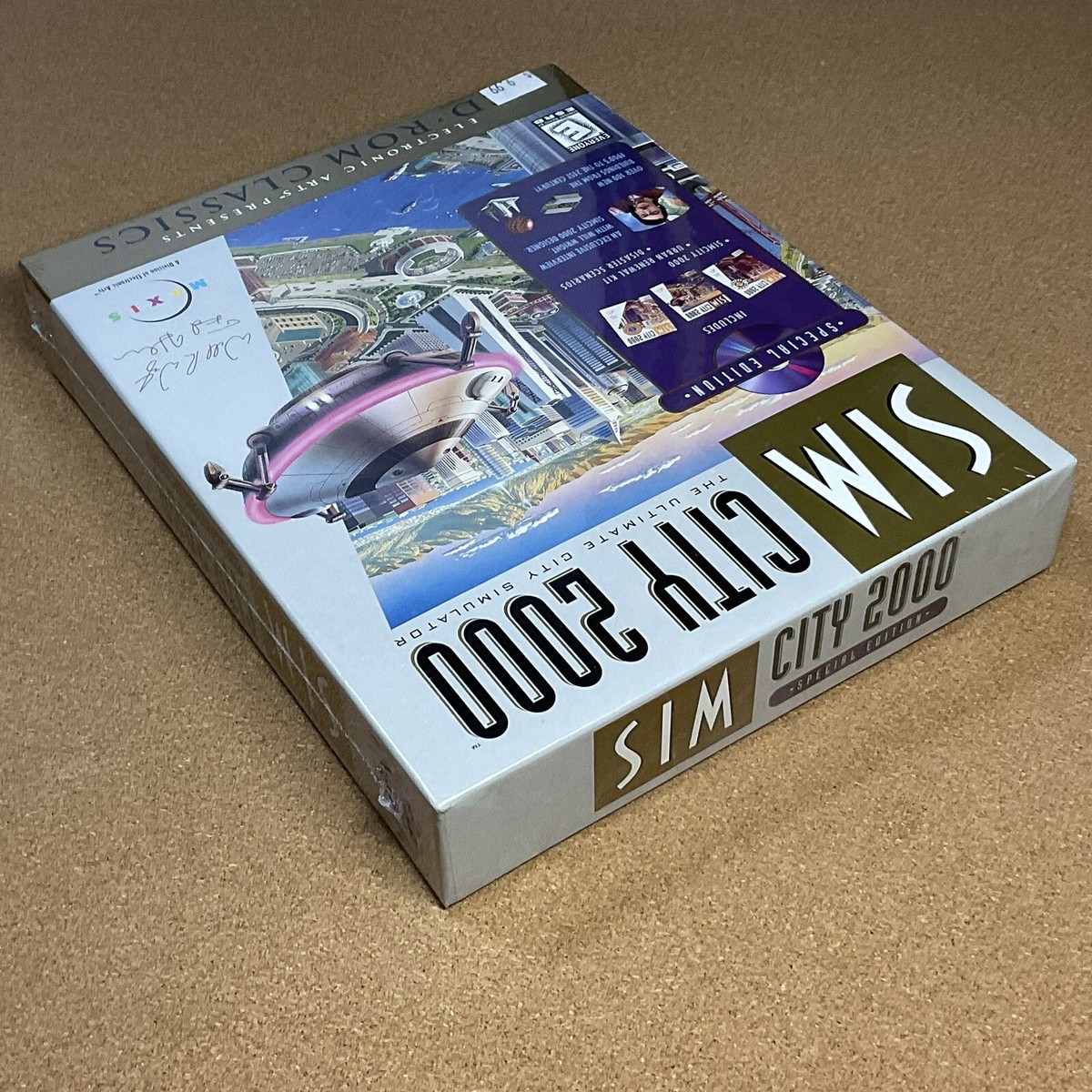 SIM CITY 2000 Special Edition CD ROM PC Classics Big Box