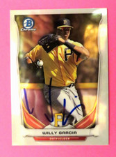2014 Bowman Chrome, Pittsburgh Pirates - WILLY GARCIA - autographed
