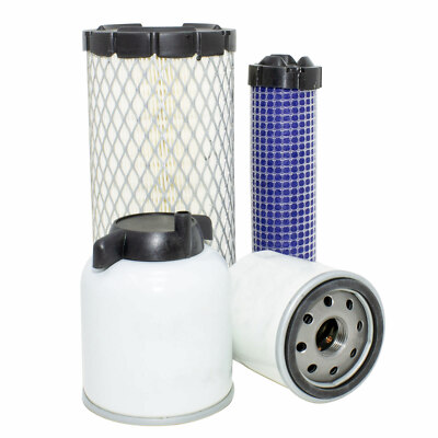 Maintenance Filter Kit Compatible With Bobcat E14 E16 Air Fuel Engine Oil Filter
