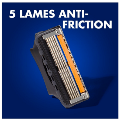 Lot De 20 Lames Gillette ProGlide/Fusion 5 - Recharge Originale, Acier Inoxydable - Neuf