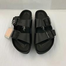 Birkenstock New w/o Box Arizona Papillio Platform Black Leather Exquisite N