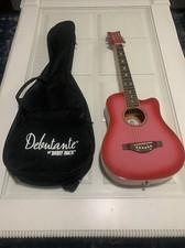 Daisy Rock Debutante Pink Guitar With Case