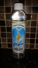 Agua Bendita, Holy Water Roman Spiritual Religion Blessings 8oz Botella
