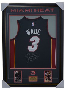 signed dwyane wade jersey