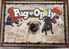 New Pug-Opoly Pugopoly Dog Monopoly Board Game