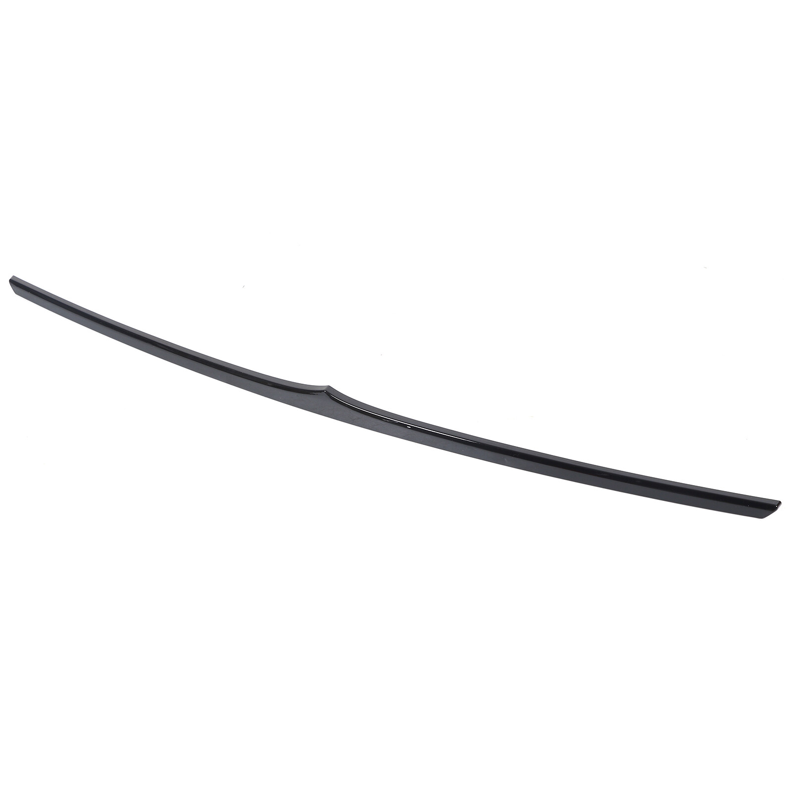 Glossy Black ABS Front Bumper Grille Accent Strip For Maserati Ghibli 2018-2022