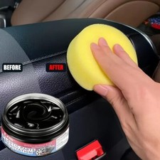 Gel Polish nero rinnova e lucida plastica auto, interni e paraurti