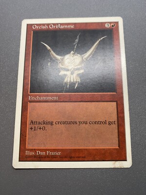 Orchish Oriflamme 1997 Unlimited Common HP MAGIC THE GATHERING Regular