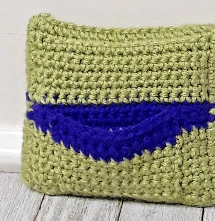 Almohada de hilo de ganchillo para hadas de dientes hecha a mano en EE. UU.  Foto 2 de 2