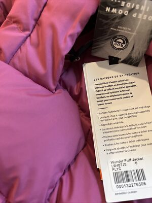 NWT Lululemon Wunder Puff Cropped Jacket Pink Lychee Size NWT Lululemon Wunder Puff Cropped Jacket Pink Lychee Size