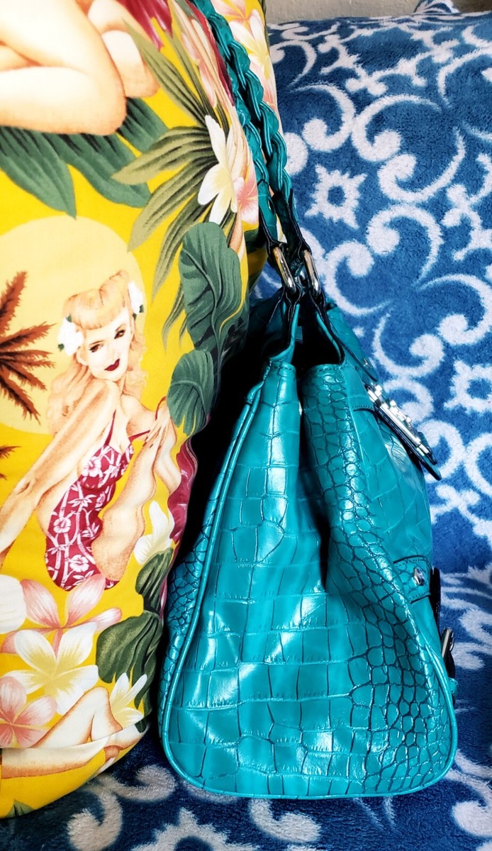 Sac Guess Croix Corps Pochette - Couleur Sarcelle/vert/bleu - Neuf Avec étiquettes