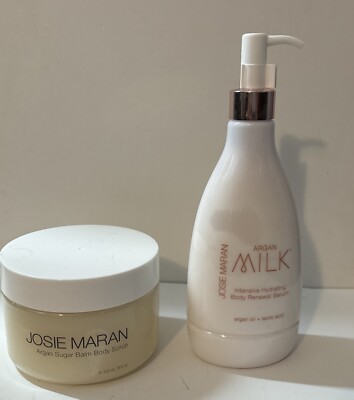 Josie Maran -  Argan  Sugar  Balm Body Scrub - Argan Milk ` Vanilla Pear