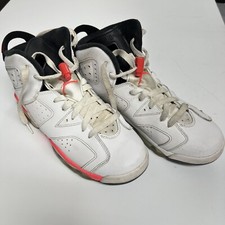 Girls Air Jordan 4 RETRO GS 487724-607 Pink /FL/WHT-Basketball Sneakers Shoe 7Y