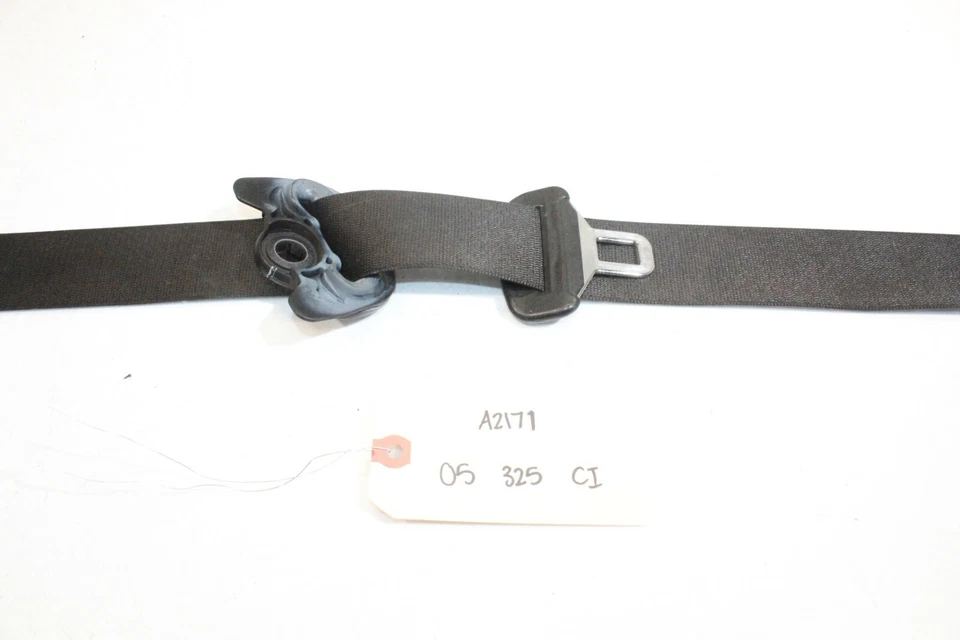 BMW 325Ci 2005 conjunto de cinturón de seguridad delantero derecho del lado del pasajero A2171 Foto 4 de 4