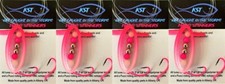 TROUT KOKANEE FISHING TACKLE 4 NEW COTTON CANDY SPINNER FISHING LURES!!!