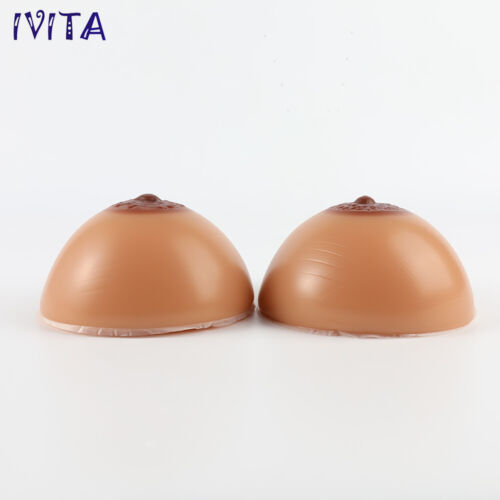 Teardrop Silicone Breast Forms D Cup Crossdresser Transgender Bra Enhancers - Picture 4 of 12