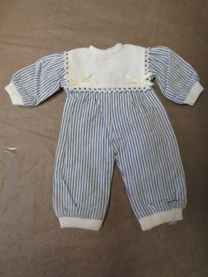 Vêtement Pour Poupée Ancienne Taille Bleuette 27 Cm / Corps 21 Cm